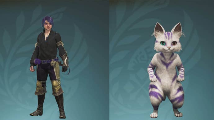 monster hunter wilds change appearance hunter and palico
