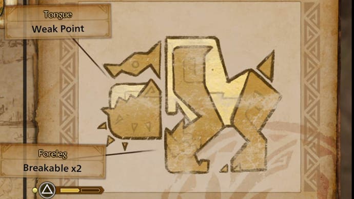 monster hunter wilds chatacabra weak points in monster journal