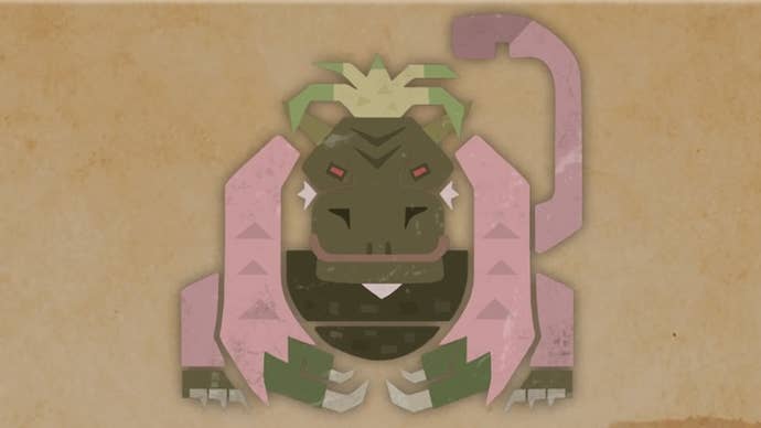 monster hunter wilds conga art in monster field journal