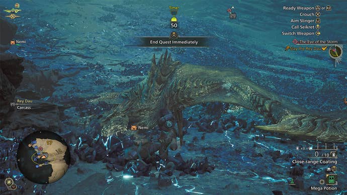 monster hunter wilds defeated ray dau