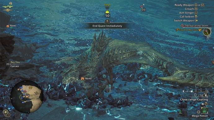 monster hunter wilds defeated ray dau