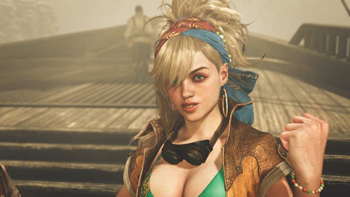 Monster Hunter Wilds' Gemma successful summertime getup.