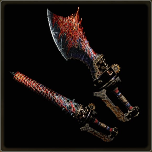 Monster Hunter Wilds: Dual Blades weapon tree | Rock Paper Shotgun