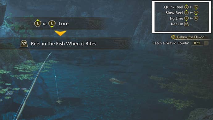 monster hunter wilds fishing command prompts