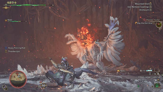 monster hunter wilds flame head zoh shia