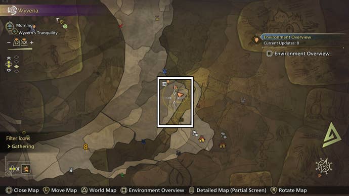 monster hunter wilds gillopod map location wyveria