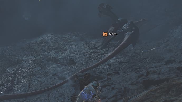 monster hunter wilds gypceros extended tail attack