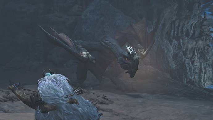 monster hunter wilds hunter facing gypceros
