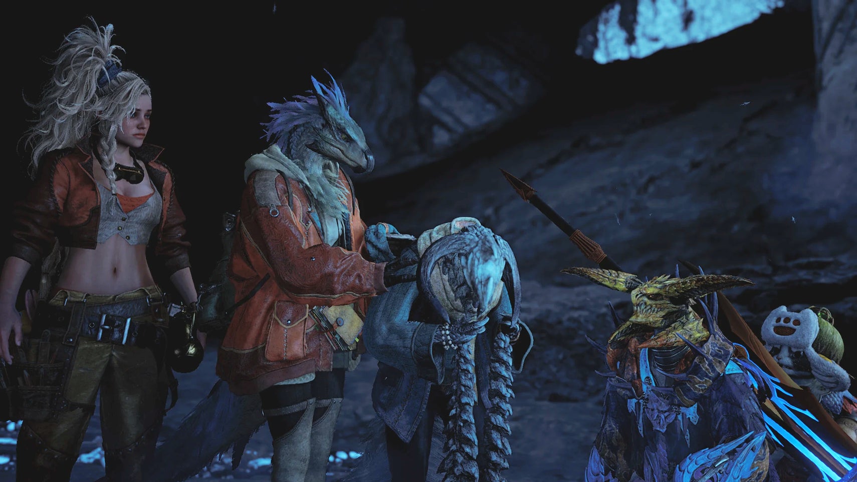 Arkveld Nata crying in Monster Hunter Wilds. - 1