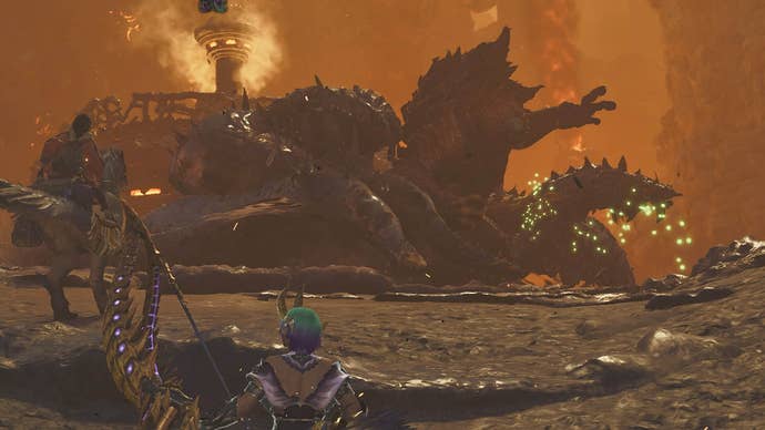 monster hunter wilds nu udra fighting Ajarakan