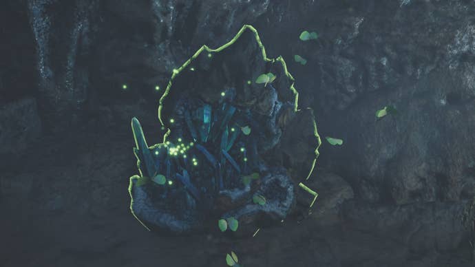 monster hunter wilds oilwell basin mining outcrop by camp