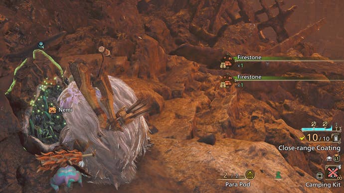 monster hunter wilds oilwell basin mining outcrop firestone obtained notifications