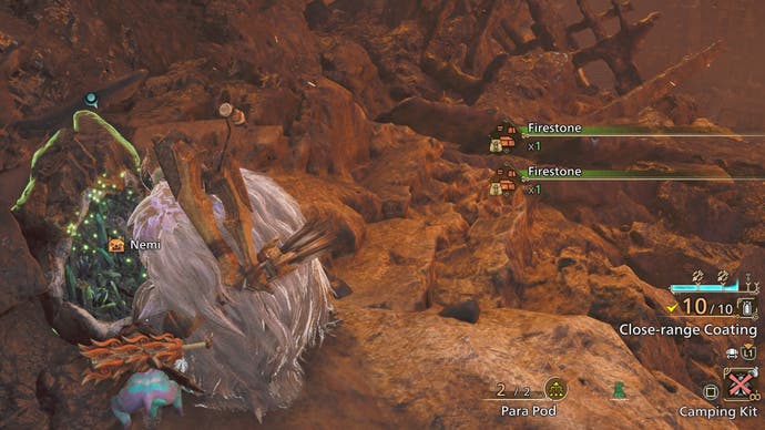 monster hunter wilds oilwell basin mining outcrop firestone obtained notifications
