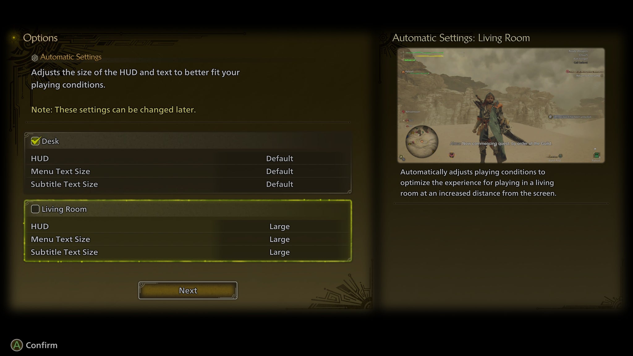 Thank you, Monster Hunter Wilds, for understanding that not everyone playing on PC is sitting at a desk - 3
