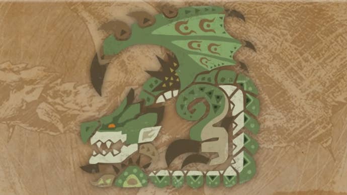 monster hunter wilds rathian monster field journal art