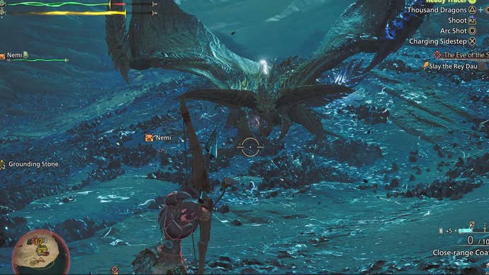 monster hunter wilds rey dau landing crush attack