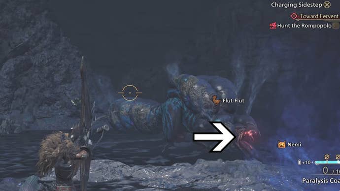 monster hunter wilds rompopolo tongue weak point exposed