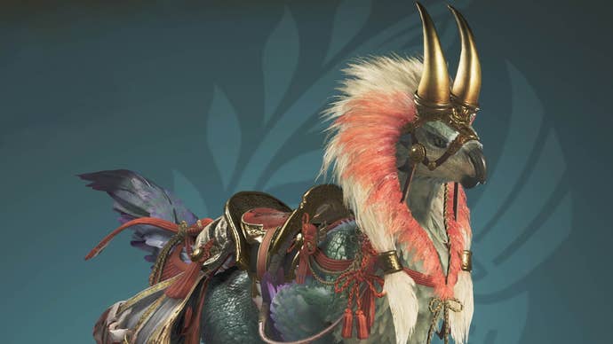 monster hunter wilds seikret wearing generals comparison decoration