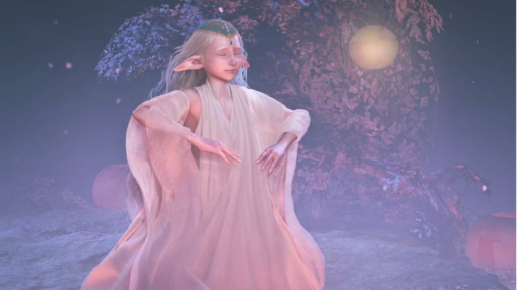 Monster Hunter Wilds Spring Festival lady - 1