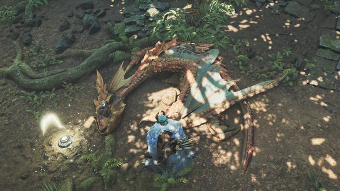 monster hunter wilds tranquilised yian kut-ku