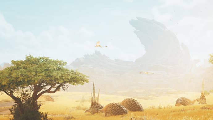 monster hunter wilds windward plains season of plenty landscape