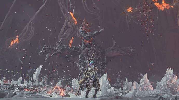 monster hunter wilds zoh shia final form facing hunter