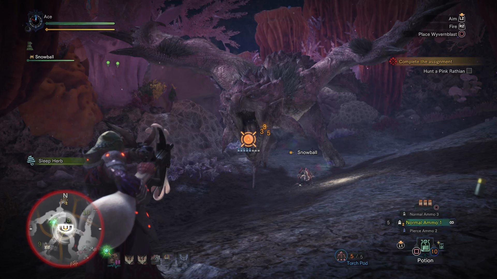 Monster Hunter World Pink Rathian - 3