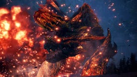 Monster Hunter: World is getting flame-y new monster variants on PC in April