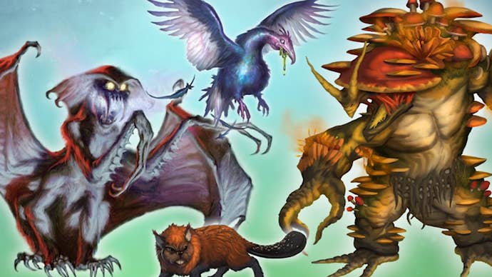 Artwork for the Monster Wrangler TRPG