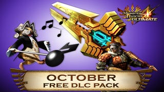 Free Monster Hunter 4 Ultimate  DLC for October contains 12 new quests and lots more
