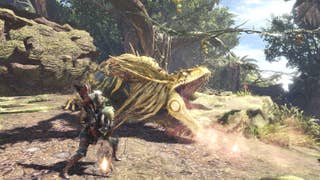 Monster Hunter World Behemoth - How to Kill the Final Fantasy Behemoth in Monster Hunter World