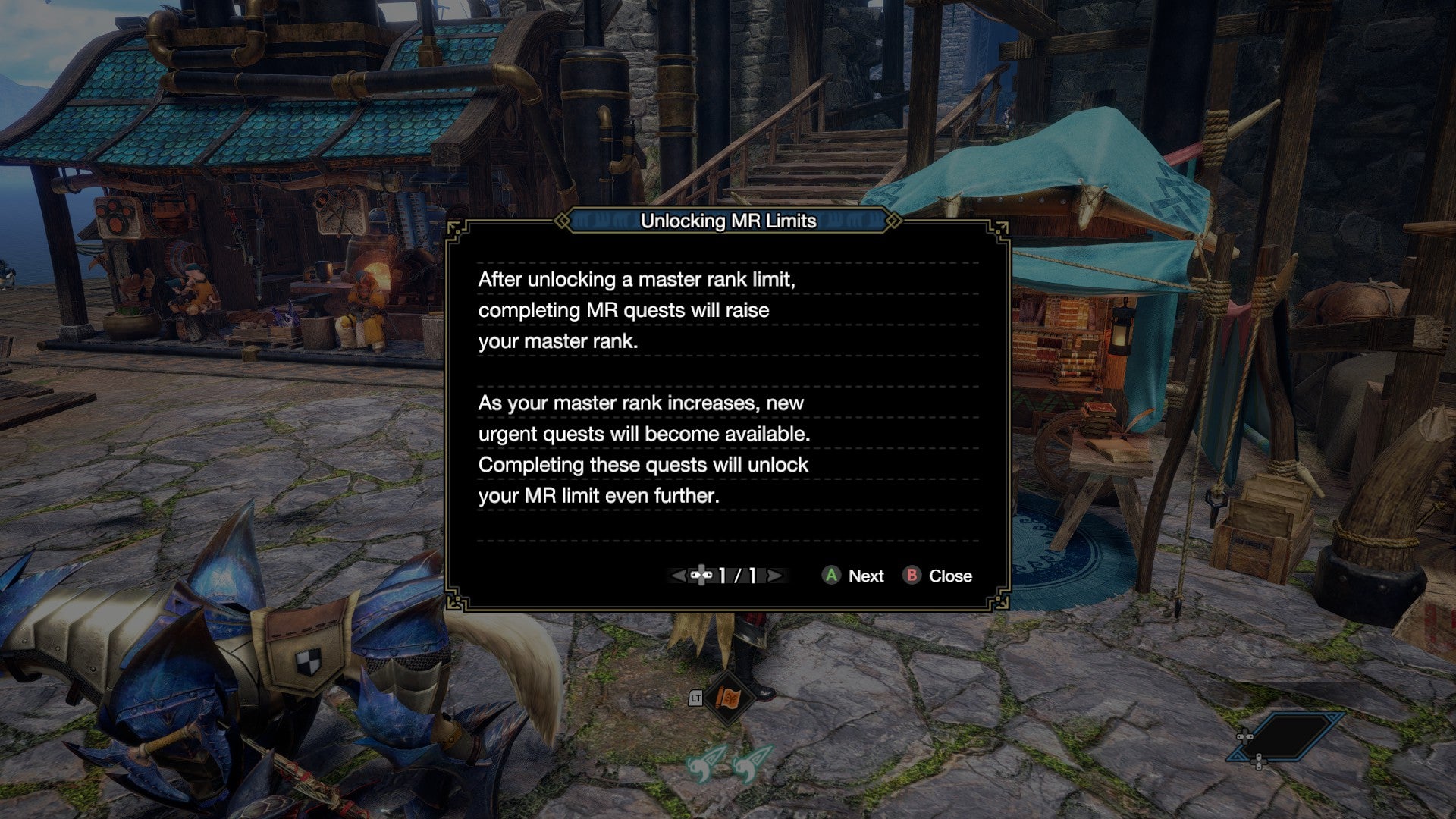 Monster Hunter Rise Sunbreak Master Rank cap