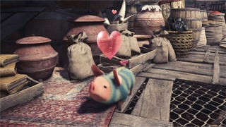 Monster Hunter World will recieve an 815MB day one patch which opens multiplayer, fixes bugs, and adds Poogie the pet pig
