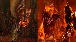 Monster Hunter 4 shots show fiery locations, monsters