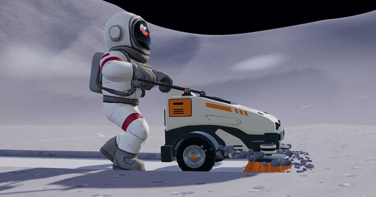 Clean a whole planet with a toothbrush in Moon Sweepers, the PowerWash genres latest crime against perfectionists Clean a whole planet with a toothbrush in Moon Sweepers, the PowerWash genres latest crime against perfectionists