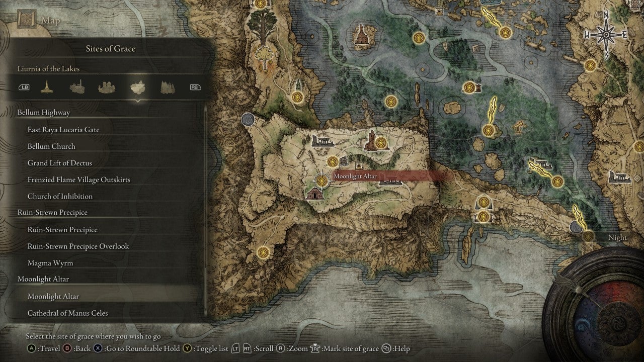 Moonlight Altar Grace in Elden Ring