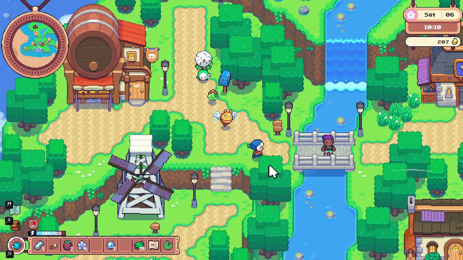 Moonstone Island’s farming doesn’t quite gel with its Ghibli-esque