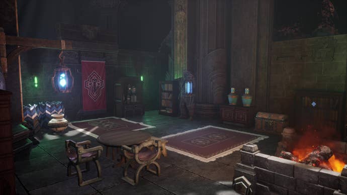 New colourful decorations from The Lord Of The Rings: Return To Moria’s sandbox mode update.