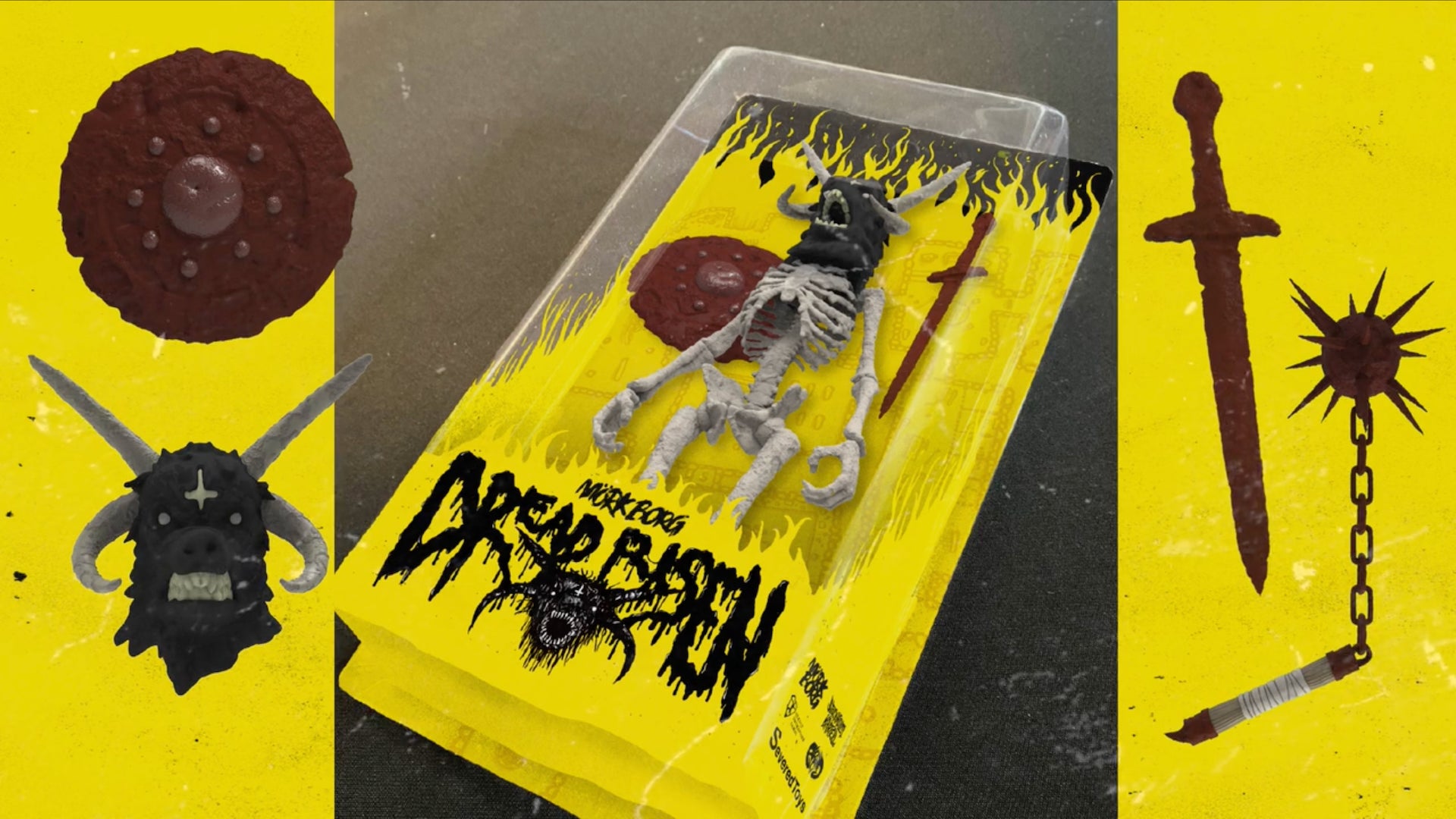 Mörk Borg's official action figure is a skeletal tribute to the Mörk Borg's official action figure is a skeletal tribute to the