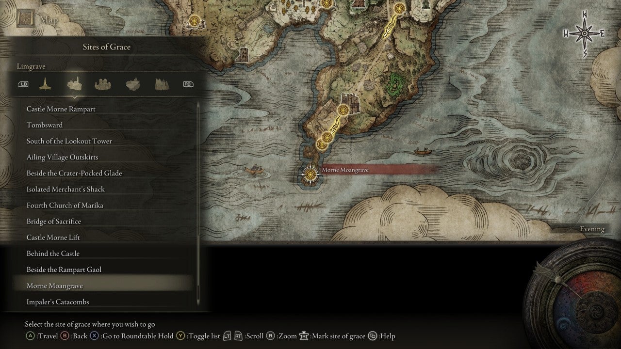 Morne Moangrave Grace in Elden Ring