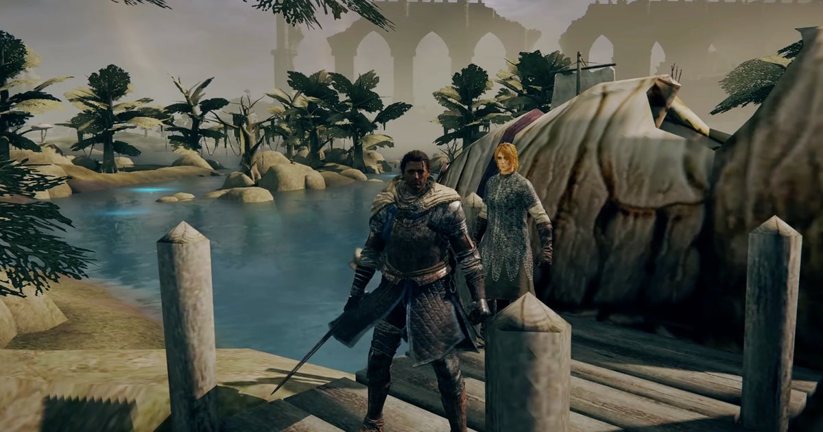 Morrowind is being ported into Elden Ring by a modder, complete with the vast army of goats and female clones Vvardenfells always had Morrowind is being ported into Elden Ring by a modder, complete with the vast army of goats and female clones Vvardenfells always had