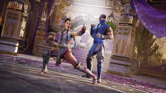 Li Mei and Sub Zero in MK1