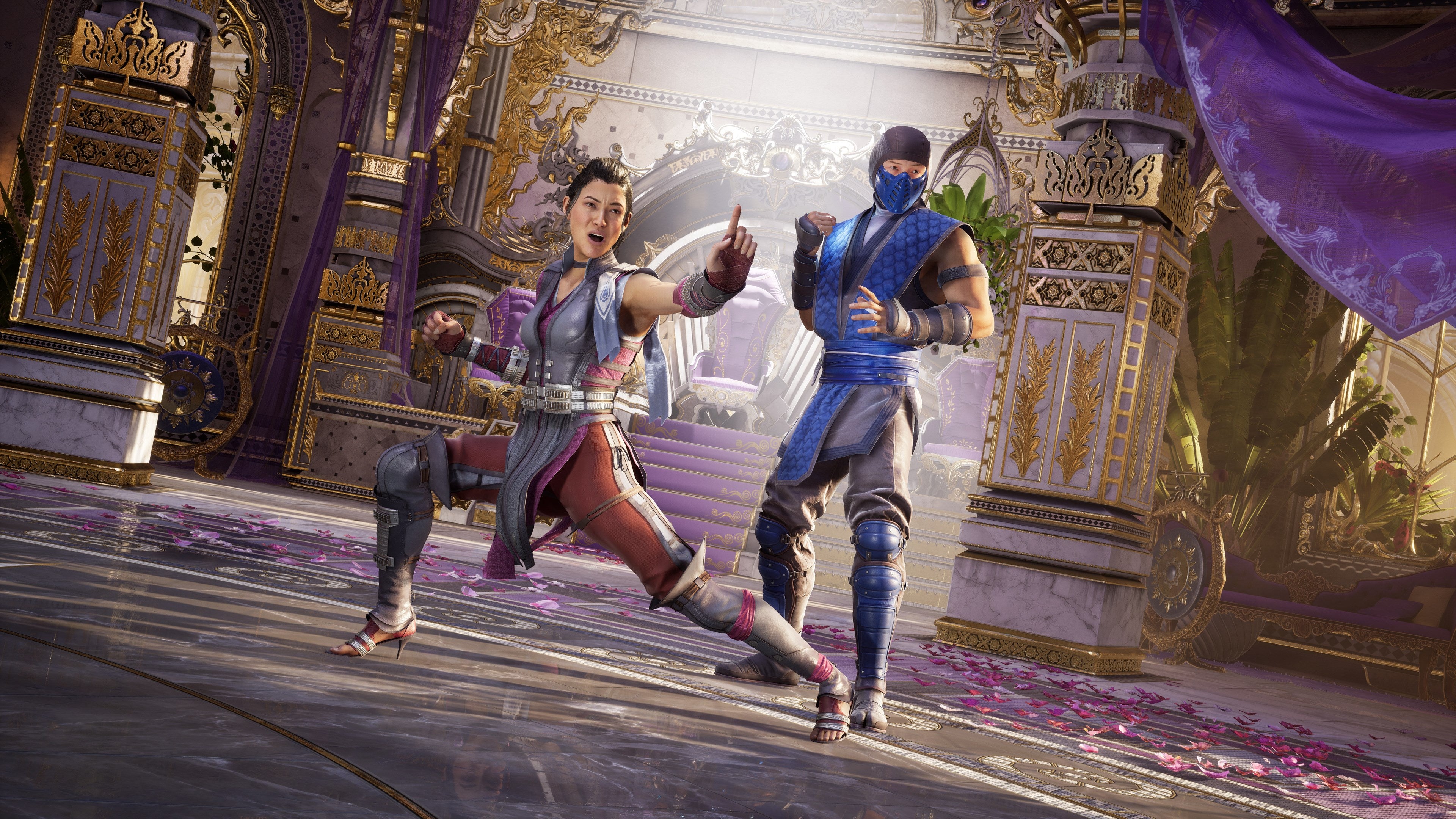 Li Mei and Sub Zero in MK1