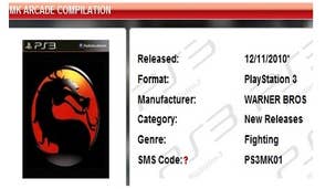 Mortal Kombat compilation listed
