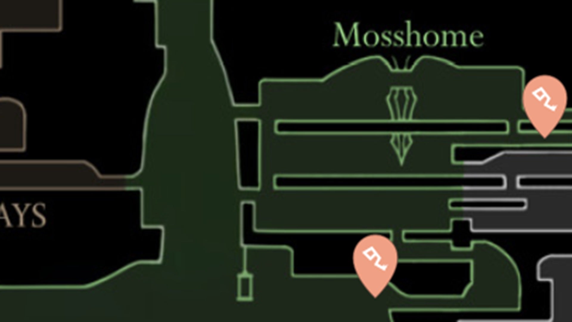 The location of two Mossberries in Mosshome in Hollow Knight Silksong. - 9