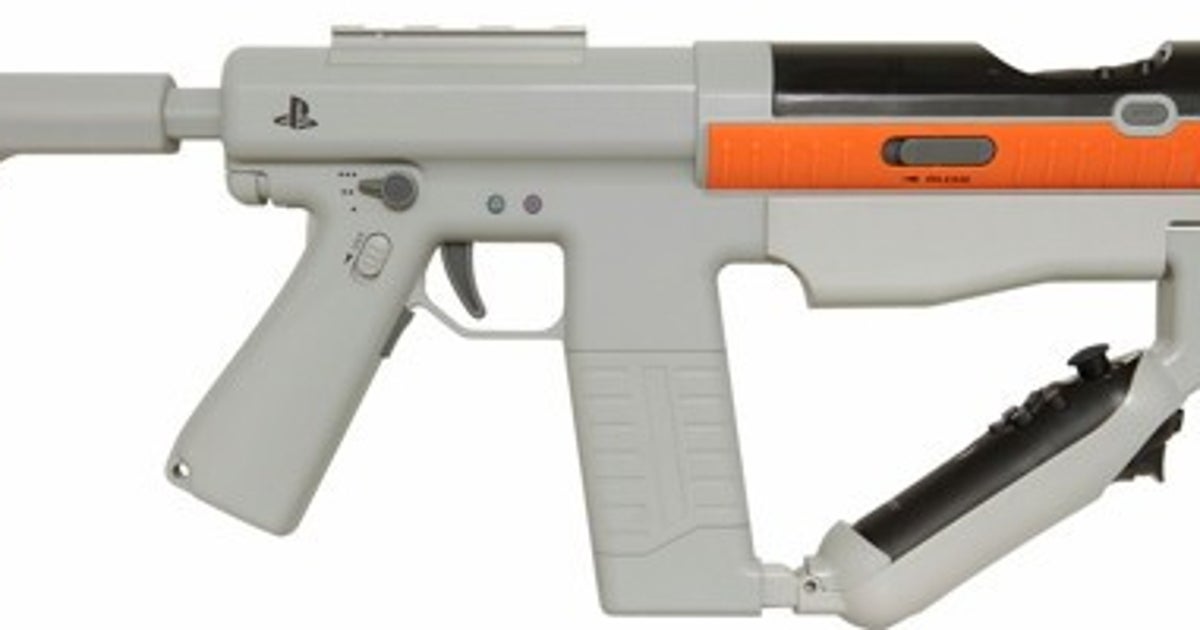 Ps Move Gun Controller New Move gun attachment, green DualShock 3 announced by Sony | VG247