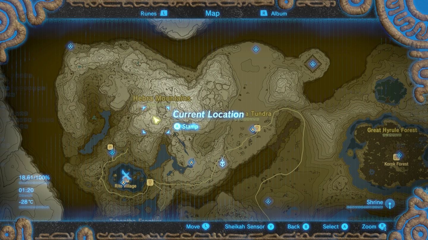 Zelda - Mozo Shenno and The Bird in the Mountains quest solution 