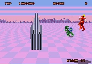 Space Harrier II screenshot