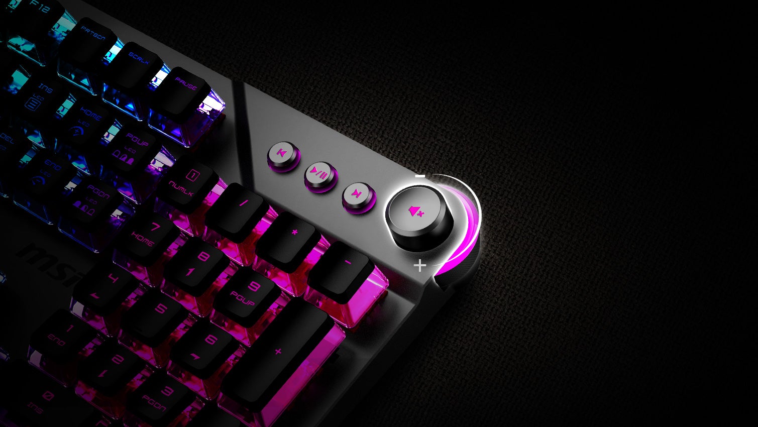 MSI Vigor GK71 Sonic review - Blauw wint van rood