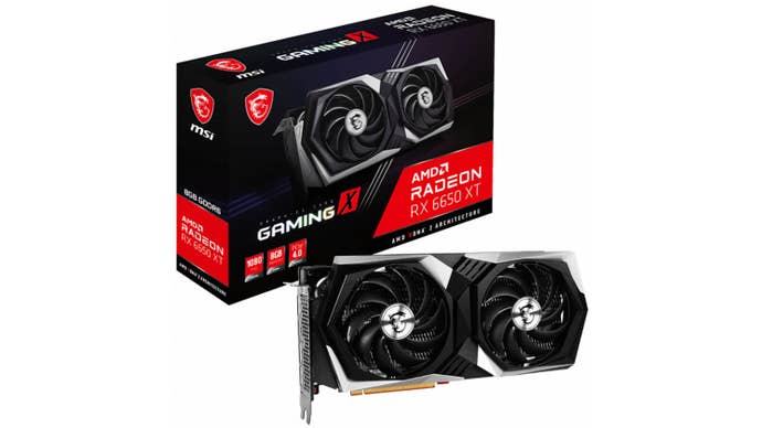 an msi radeon rx 6650 xt gaming x model